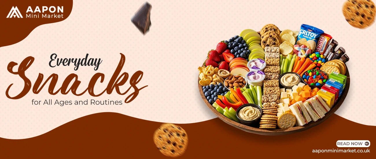 Everyday Snacks for All Ages and Routines - Aapon Mini Market Ltd