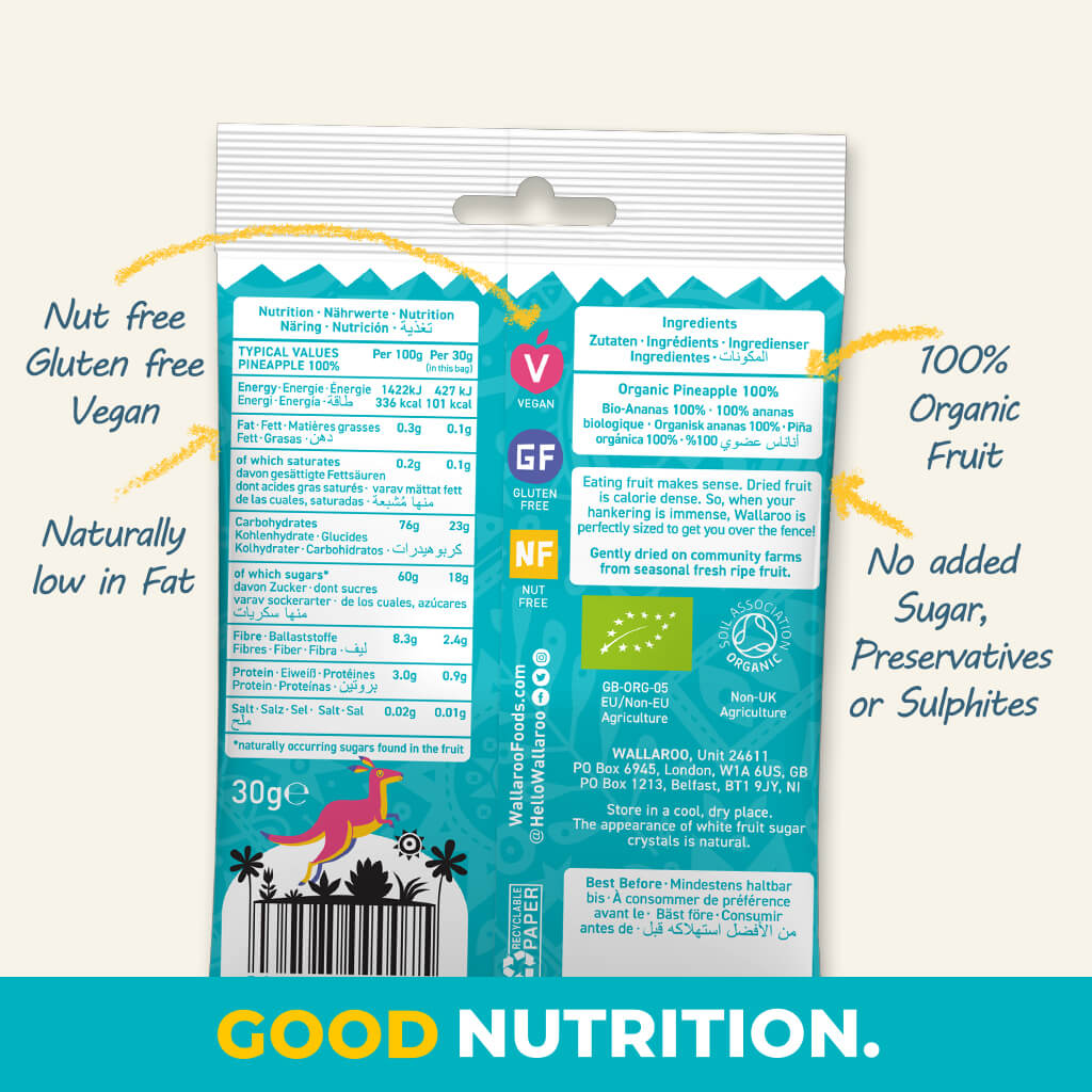 Aaponminimarket Organic Tropical Flavours Gift Box – 6 x 30g Bags