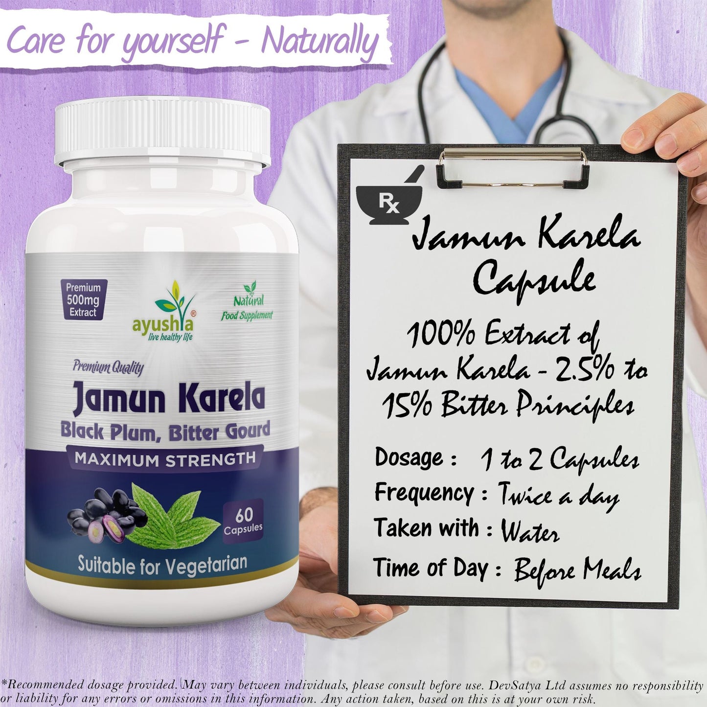 Aapon Mini Market Ltd Jamun Karela Capsule
