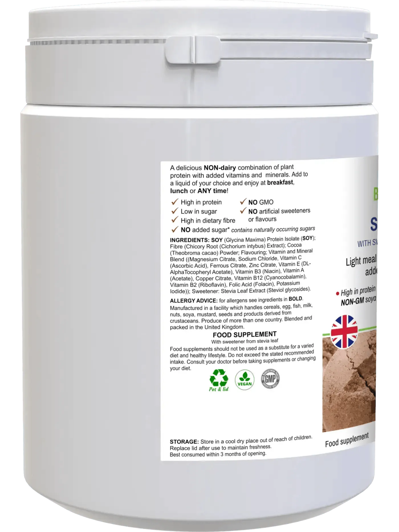 Aaponminimarket Shake Me Up (Chocolate )- Vegan Meal Shake