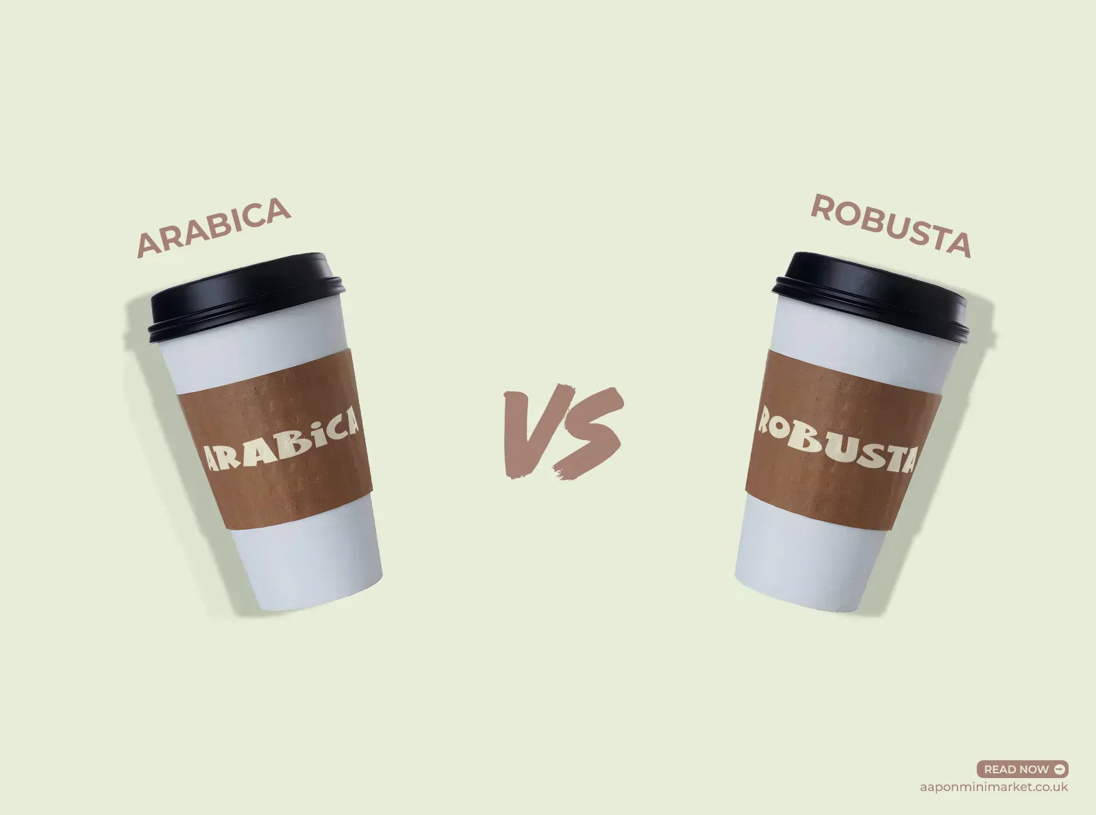 aapon mini market Arabica vs Robusta