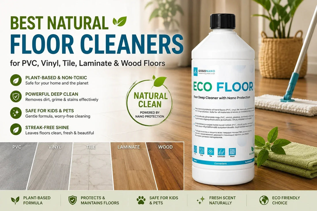 Best Natural Floor Cleaners for Every Hard Floor Type