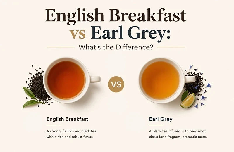 Are English Breakfast and Earl Grey the same?