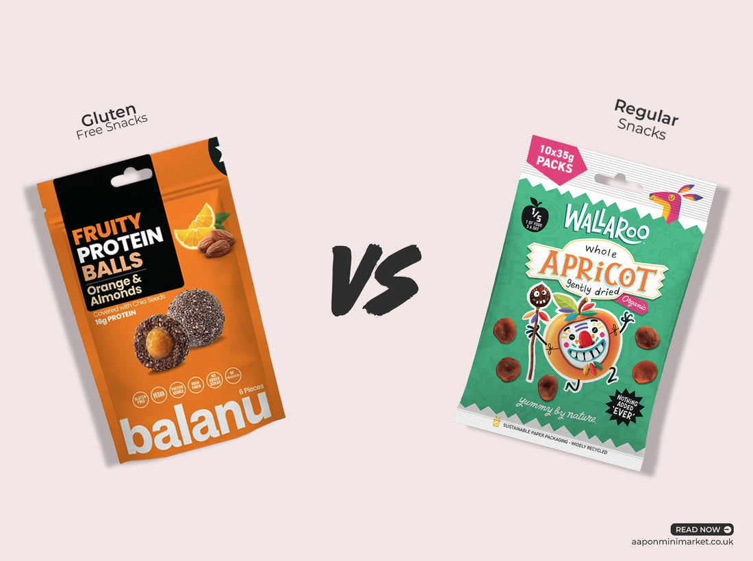 Gluten-Free Snacks vs Regular Snacks 