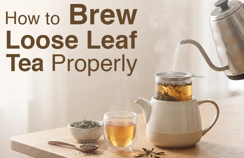 How to properly drink loose leaf tea?