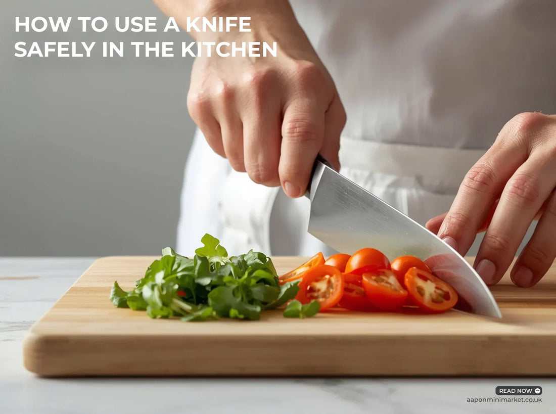aapon mini market How to use a knife safely in the kitchen