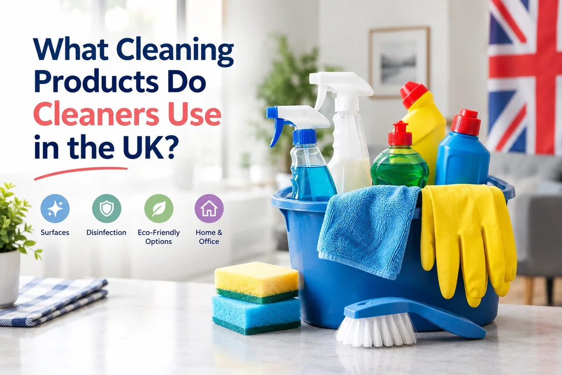 What Cleaning Products Do Cleaners Use in the UK?