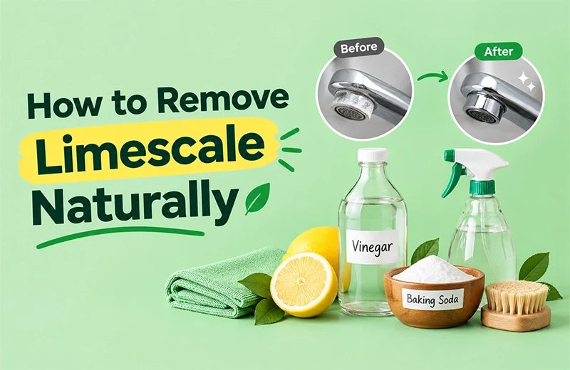 How to remove limescale naturally