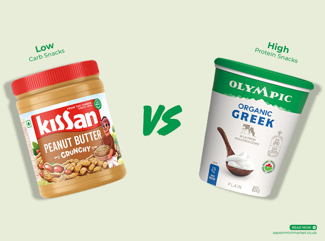 Low-Carb Snacks vs High-Protein Snacks