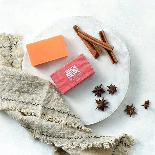Aapon Mini Market Ginger & Spice Natural Exfoliant Bar
