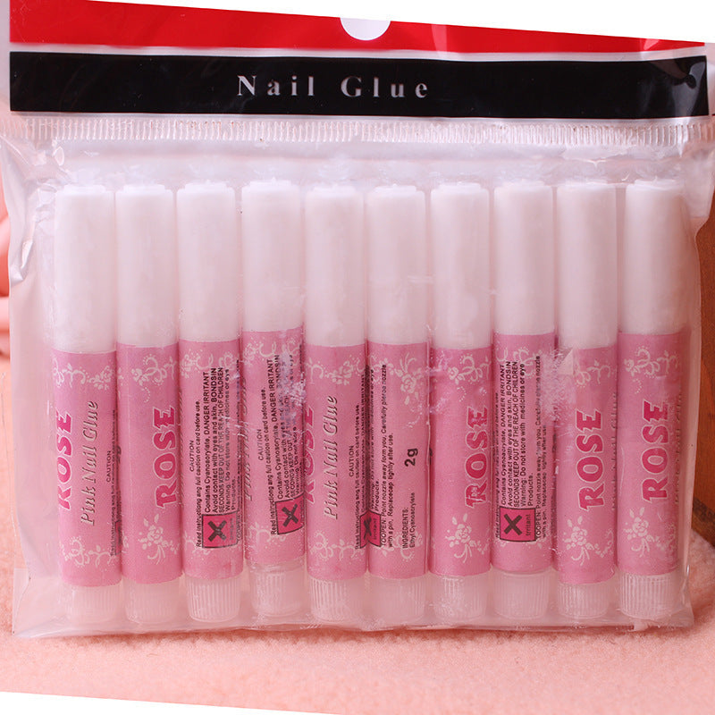 Pink Nail glue-0