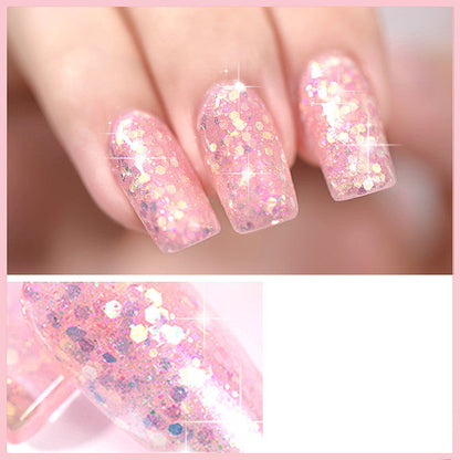 Vibrant Starry Sky Nail Polish Glue-1
