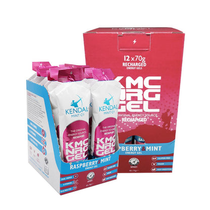 KMC NRG GEL Raspberry & Mint Energy Gel 70g-6