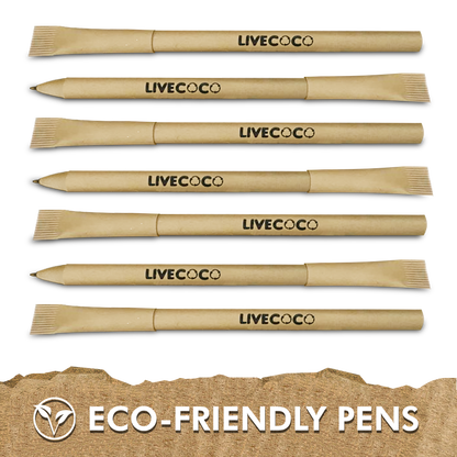 Paper Ballpoint Pens - 24 Pack-1