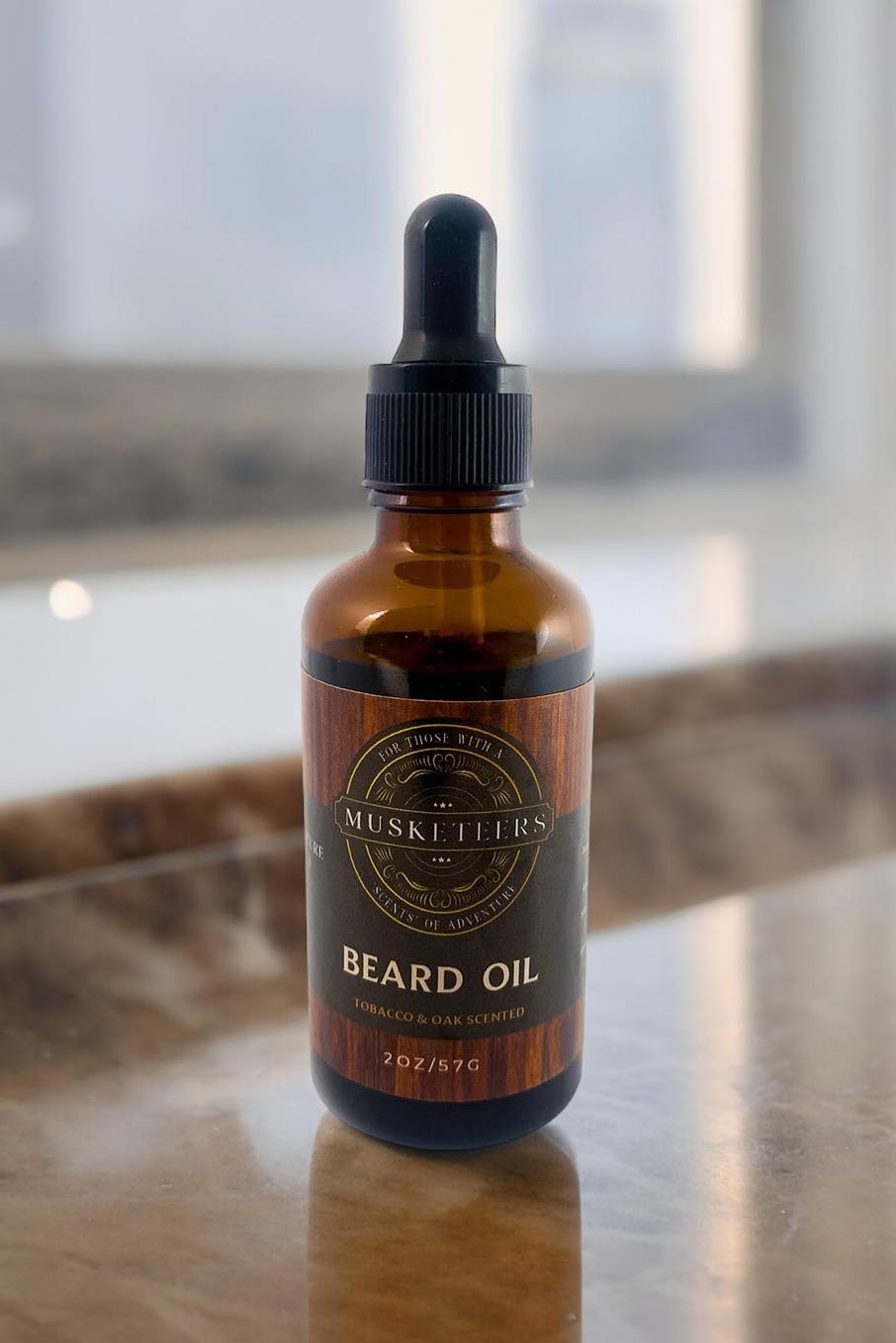 Beard Oil - 50ml - Tobacco & Oak Scented-3