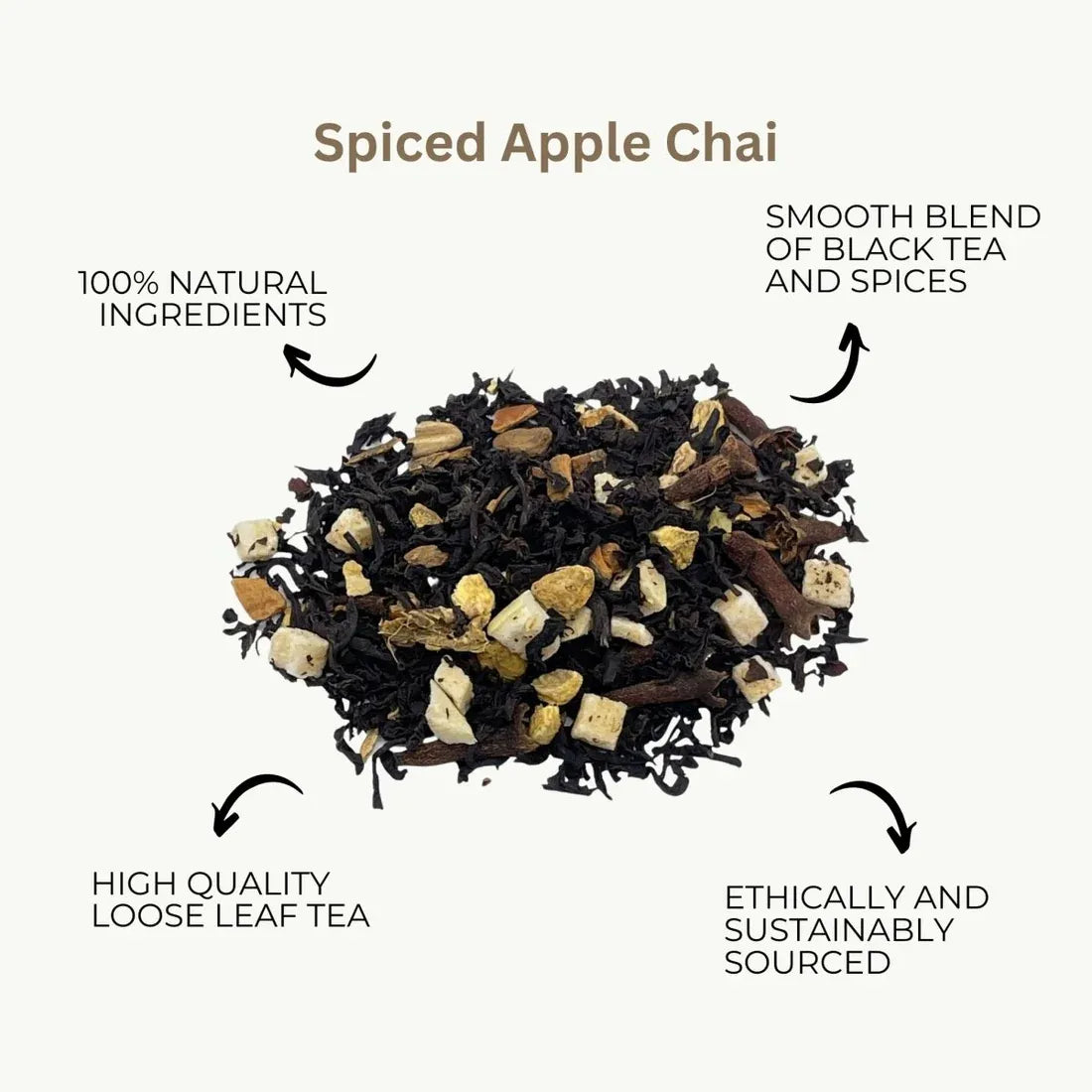 Aapon Mini Market Camellions Spiced Apple Chai Loose Leaf Tea