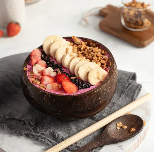 Aapon Mini Market Coconut Bowls & Spoons Set