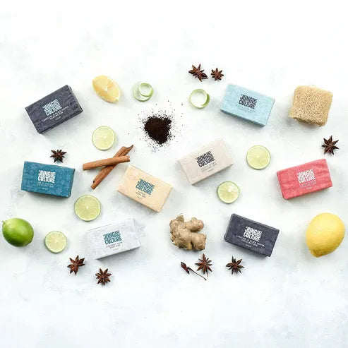 Aapon Mini Market Ginger & Spice Natural Exfoliant Bar