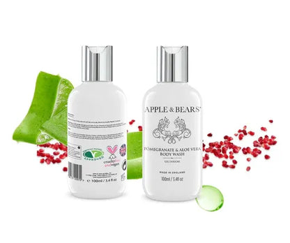 Aapon Mini Market Pomegranate & Aloe Vera Body Wash 100ml