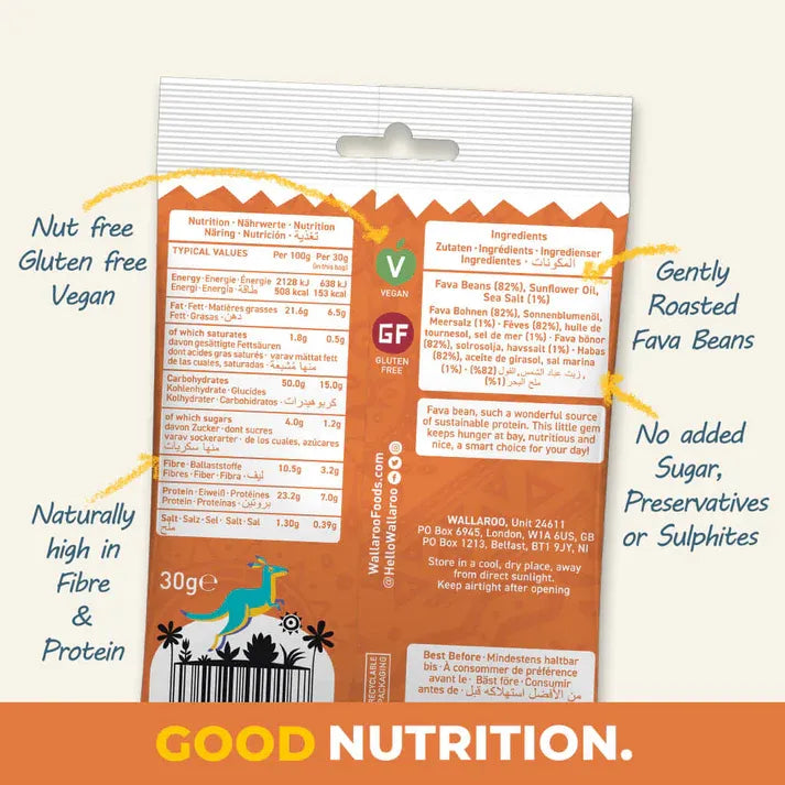 Aapon Mini Market Sea Salt Roasted Fava Beans