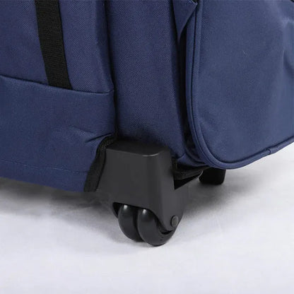 Aaponminimarket 2-in-1 Retractable Pet Carrier (Blue)