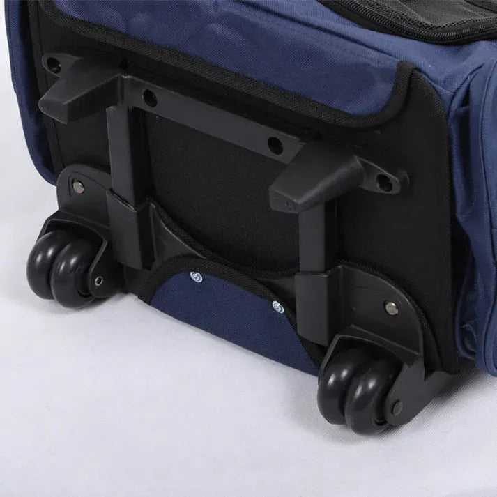 Aaponminimarket 2-in-1 Retractable Pet Carrier (Blue)