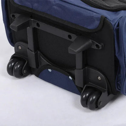 Aaponminimarket 2-in-1 Retractable Pet Carrier (Blue)