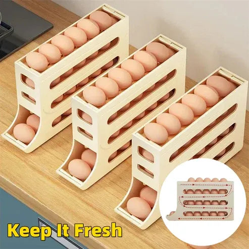 Aaponminimarket 4-Layer Automatic Egg Roller Tray