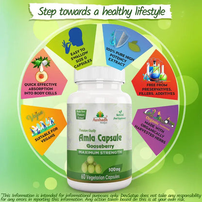Aaponminimarket Amla Fruit (Gooseberry) Capsule