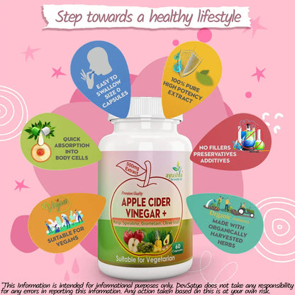 Aaponminimarket Apple Cider Vinegar Capsule