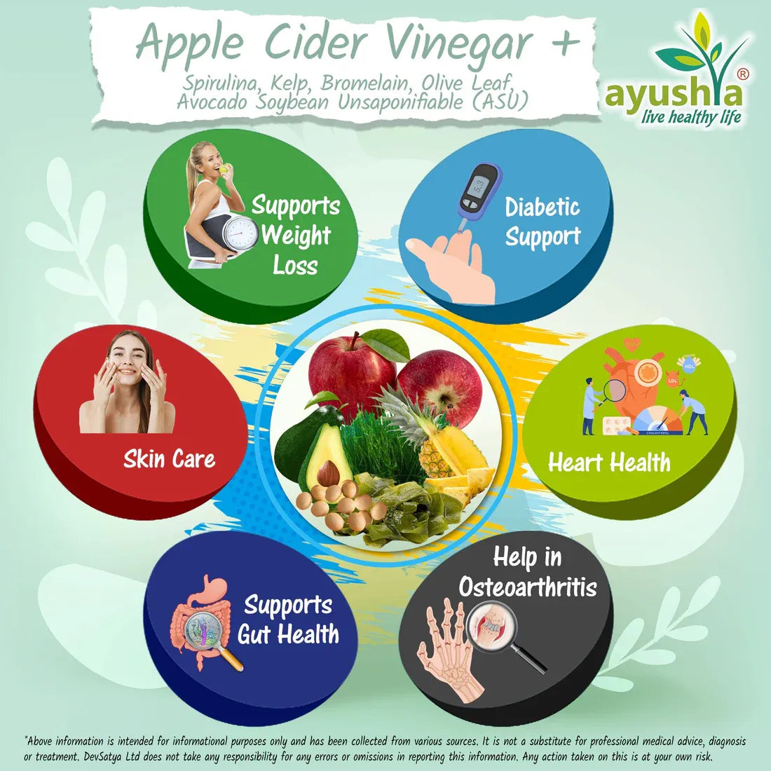Aaponminimarket Apple Cider Vinegar Capsule