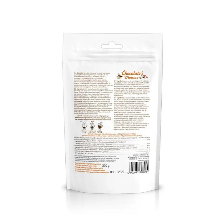Aaponminimarket Bio Chocolate Mousse Powder (200g)