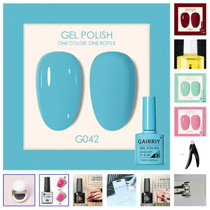 Aaponminimarket Coco Lasting Gel Nail Polish Set