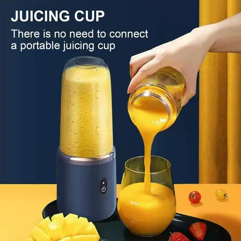 Aaponminimarket Electric 6-Blade Juice Blender
