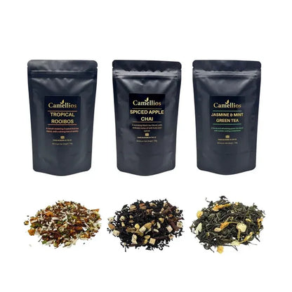 Aaponminimarket Exotic Loose Leaf Tea Bundle