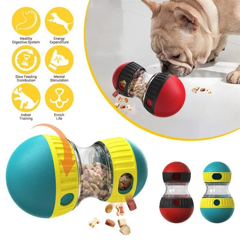 Aaponminimarket Food Dispensing Dog Toy