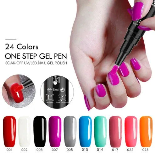 Aaponminimarket Gel Nail Varnish Pen