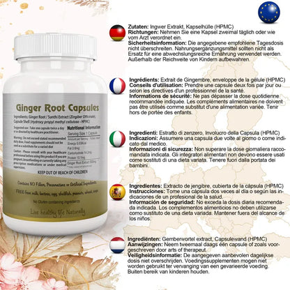 Aaponminimarket Ginger Root (Sunthi) Capsule