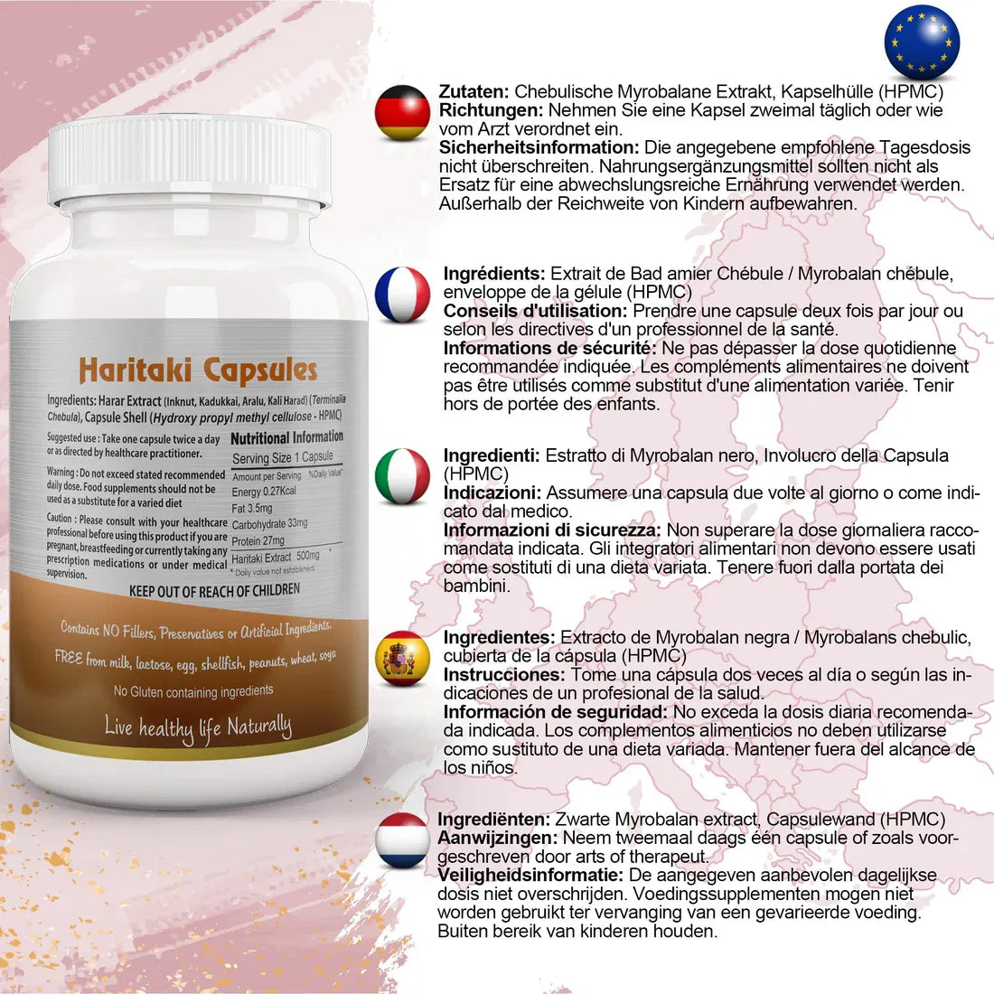 Aaponminimarket Harde (Haritaki) Capsule