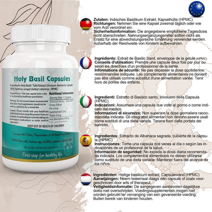Aaponminimarket Holy Basil (Tulsi) Capsule