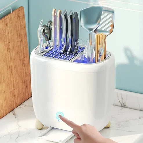 Aaponminimarket Mini UV Knife Sterilizer Rack