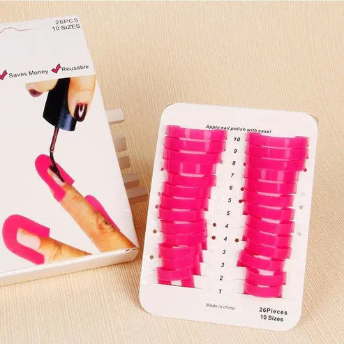 Aaponminimarket Nail Polish Overflow Clips