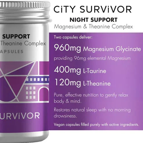 Aaponminimarket Night Support Magnesium & Theanine Complex