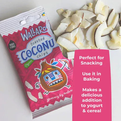 Aaponminimarket Organic Toasted Coconut Chips Bundle