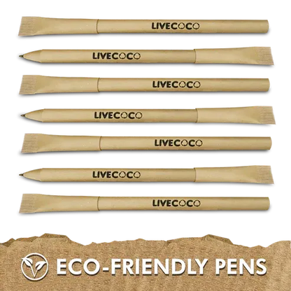 Aaponminimarket Paper Ballpoint Pens - 24 Pack