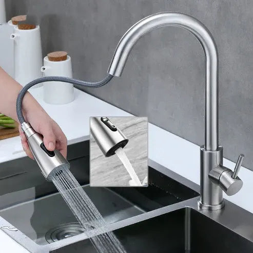 Aaponminimarket Pull-out Kitchen Faucet