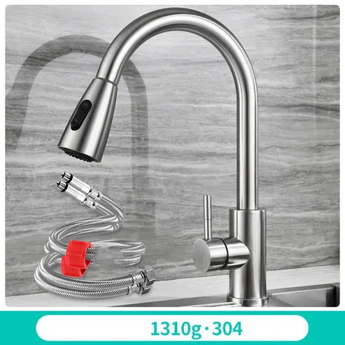 Aaponminimarket Pull-out Kitchen Faucet