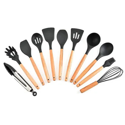 Aaponminimarket Silicone Cooking Utensils Set