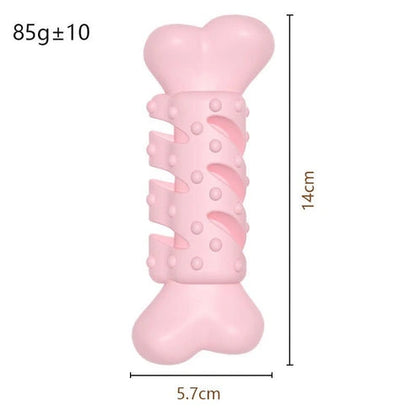 Aaponminimarket Stylish and Durable Pet Dog Bone Teething Toy