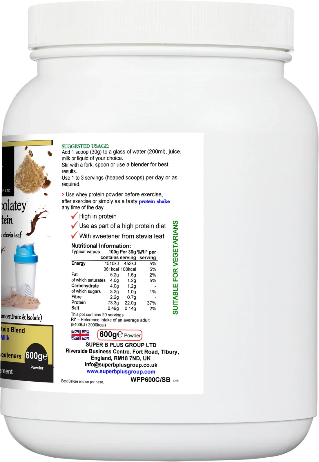 Aaponminimarket Super Chocolatey Whey Protein